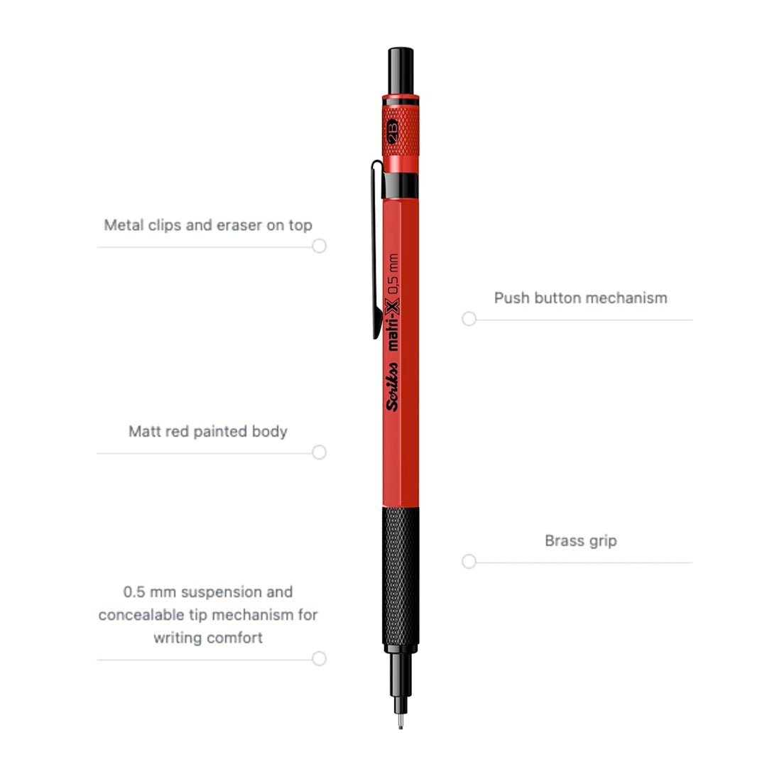 Scrikss Matri - X Mechanical Pencil 0.5MM - SCOOBOO - 88439 - TGM - Mechanical Pencil