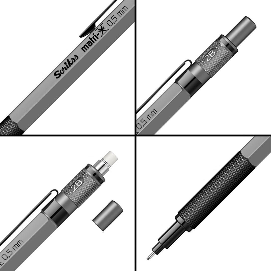 Scrikss Matri - X Mechanical Pencil 0.5MM - SCOOBOO - 88453 - TGM - Mechanical Pencil