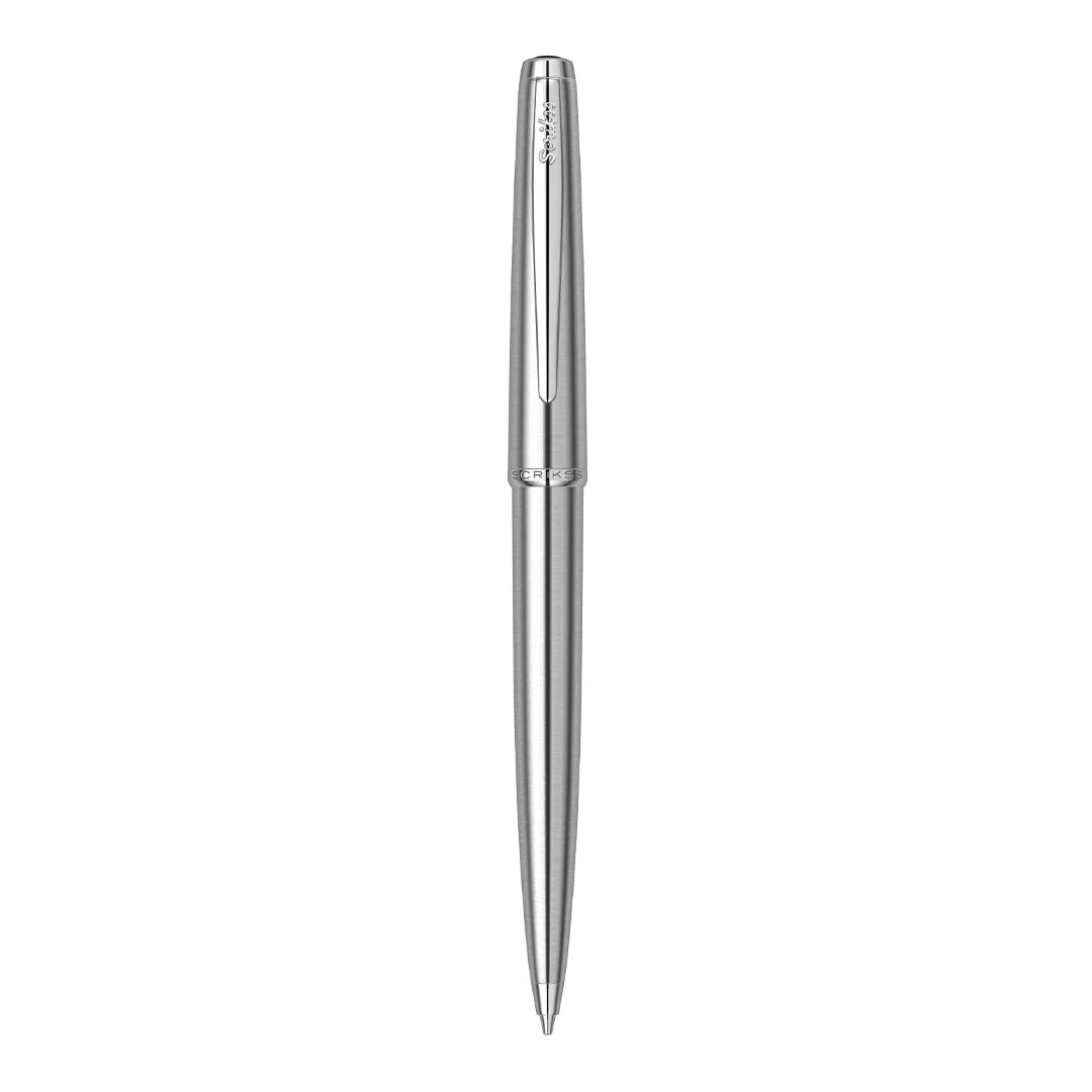 Scrikss Metropolis 78 M Stainless Steel BP+MP Set - SCOOBOO - 54472 - TGM - Ball Pen