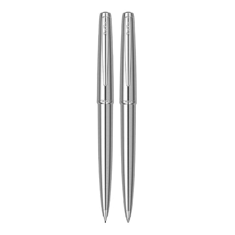 Scrikss Metropolis 78 M Stainless Steel BP+MP Set - SCOOBOO - 54472 - TGM - Ball Pen