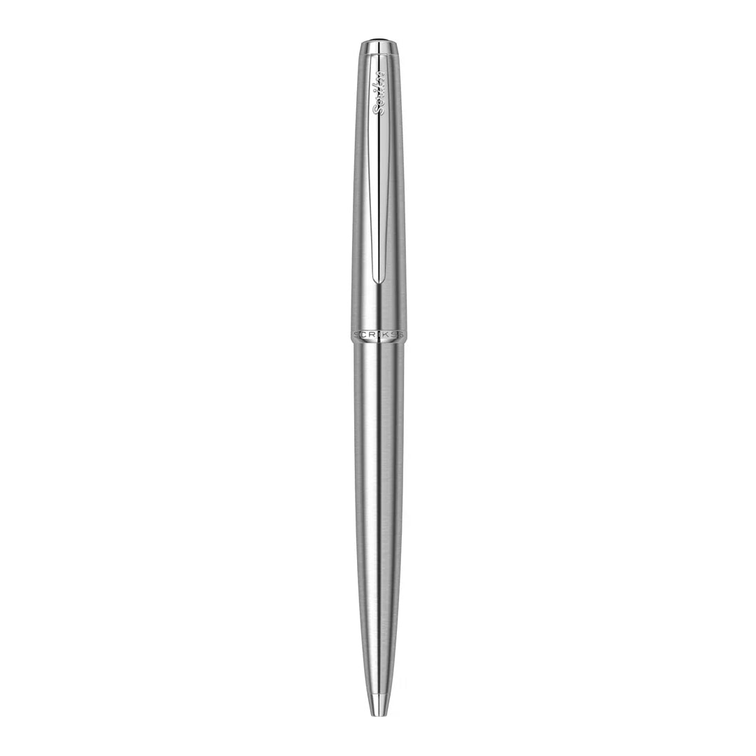 Scrikss Metropolis 78 M Stainless Steel BP+MP Set - SCOOBOO - 54472 - TGM - Ball Pen