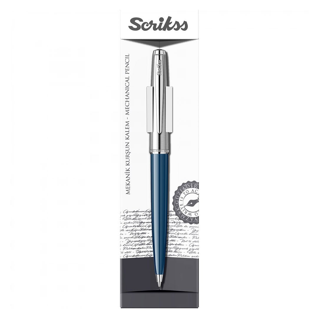 Scrikss | Metropolis 78 | Mechanical Pencil | In Std Box | Blue - SCOOBOO - 56445 - Mechanical Pencil