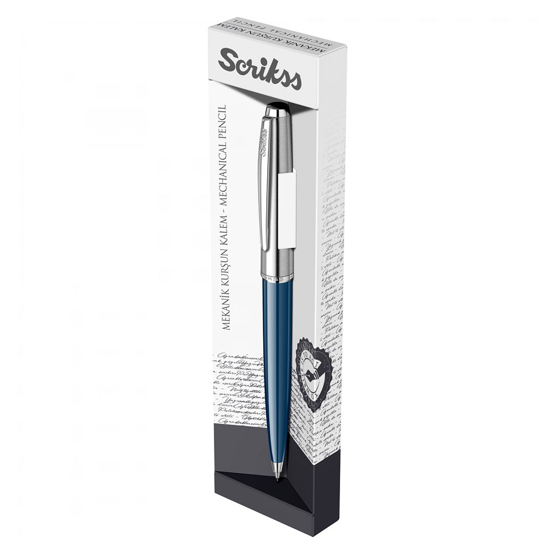 Scrikss | Metropolis 78 | Mechanical Pencil | In Std Box | Blue - SCOOBOO - 56445 - Mechanical Pencil