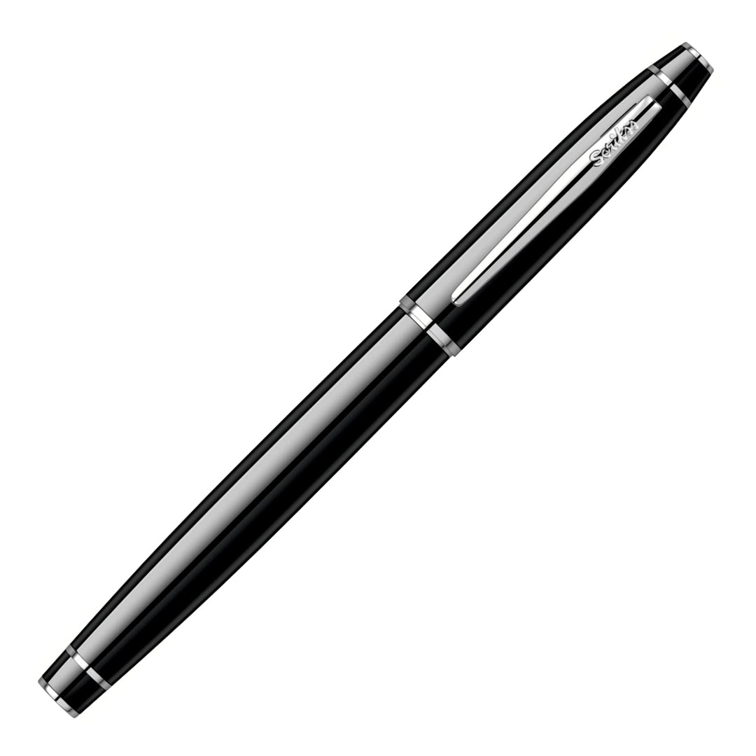 Scrikss Noble 35 Black - CT Fountain Pen - Medium - SCOOBOO - 54175 - TGM - Fountain Pen