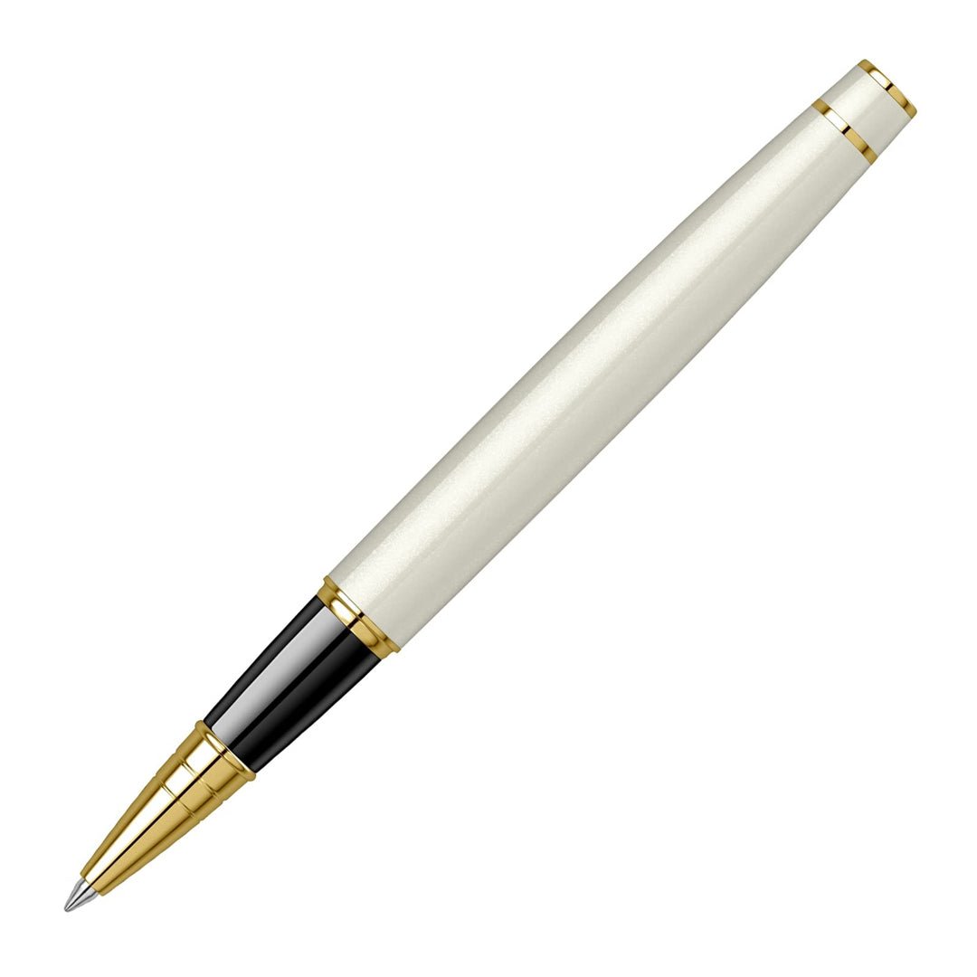 Scrikss Noble Pearl White GT Roller Pen - SCOOBOO - 78720 - TGM - Roller Ball Pen