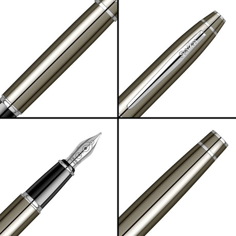 Scrikss Noble Titanium Fountain Pen - SCOOBOO - 57299 - TGM - Fountain Pen