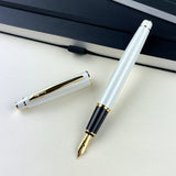 Scrikss Noble White Gold FP - SCOOBOO - 78713 - TGM - Fountain Pen