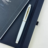 Scrikss Noble White Gold FP - SCOOBOO - 78713 - TGM - Fountain Pen