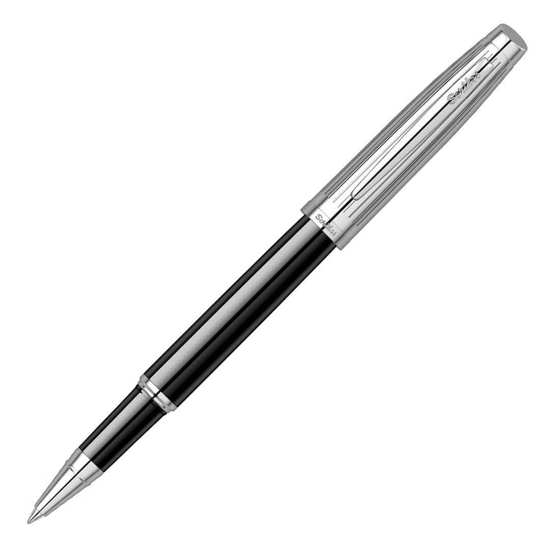 Scrikss Oscar 39 Black Chrome - CT Rollerball Pen - SCOOBOO - 66710 - TGM - Roller Ball Pen