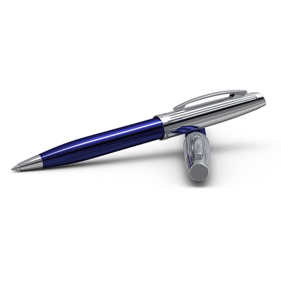 Scrikss Oscar 39 Blue Chrome - CT Ballpoint Pen - SCOOBOO - 66772 - TGM - Ball Pen