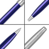 Scrikss Oscar 39 Blue Chrome - CT Ballpoint Pen - SCOOBOO - 66772 - TGM - Ball Pen