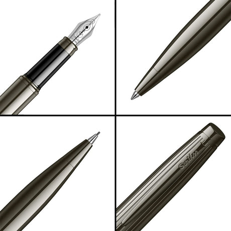 Scrikss Oscar 39 Titanium 3 Pcs Set - SCOOBOO - 66932 - TGM - Fountain Pen