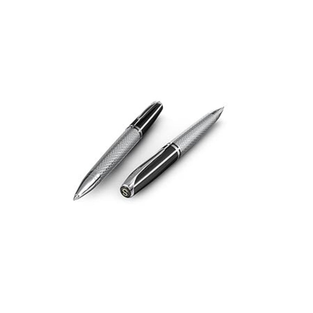 Scrikss Pera 477 Black Chrome - CT Ballpoint Pen - SCOOBOO - 57206 - TGM - Ball Pen