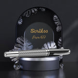 Scrikss Pera Chrome Fountain Pen - SCOOBOO - 57220 - TGM - Fountain Pen