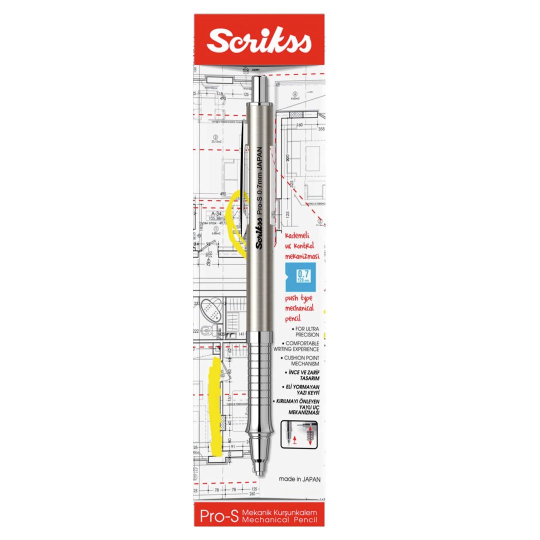 Scrikss Pro - S 0.7mm Mechanical Pencil - SCOOBOO - 69964 - TGM - Mechanical Pencil