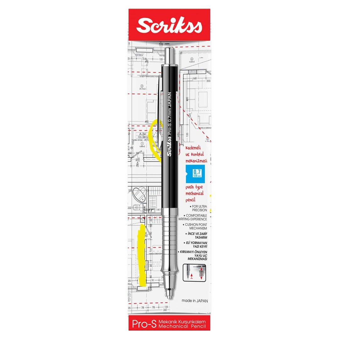 Scrikss Pro - S 0.7mm Mechanical Pencil - SCOOBOO - 69971 - TGM - Mechanical Pencil