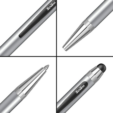 Scrikss Smart Pen 699 Matt Chrome - CT Ballpoint Pen - SCOOBOO - 80679 - TGM - Ball Pen