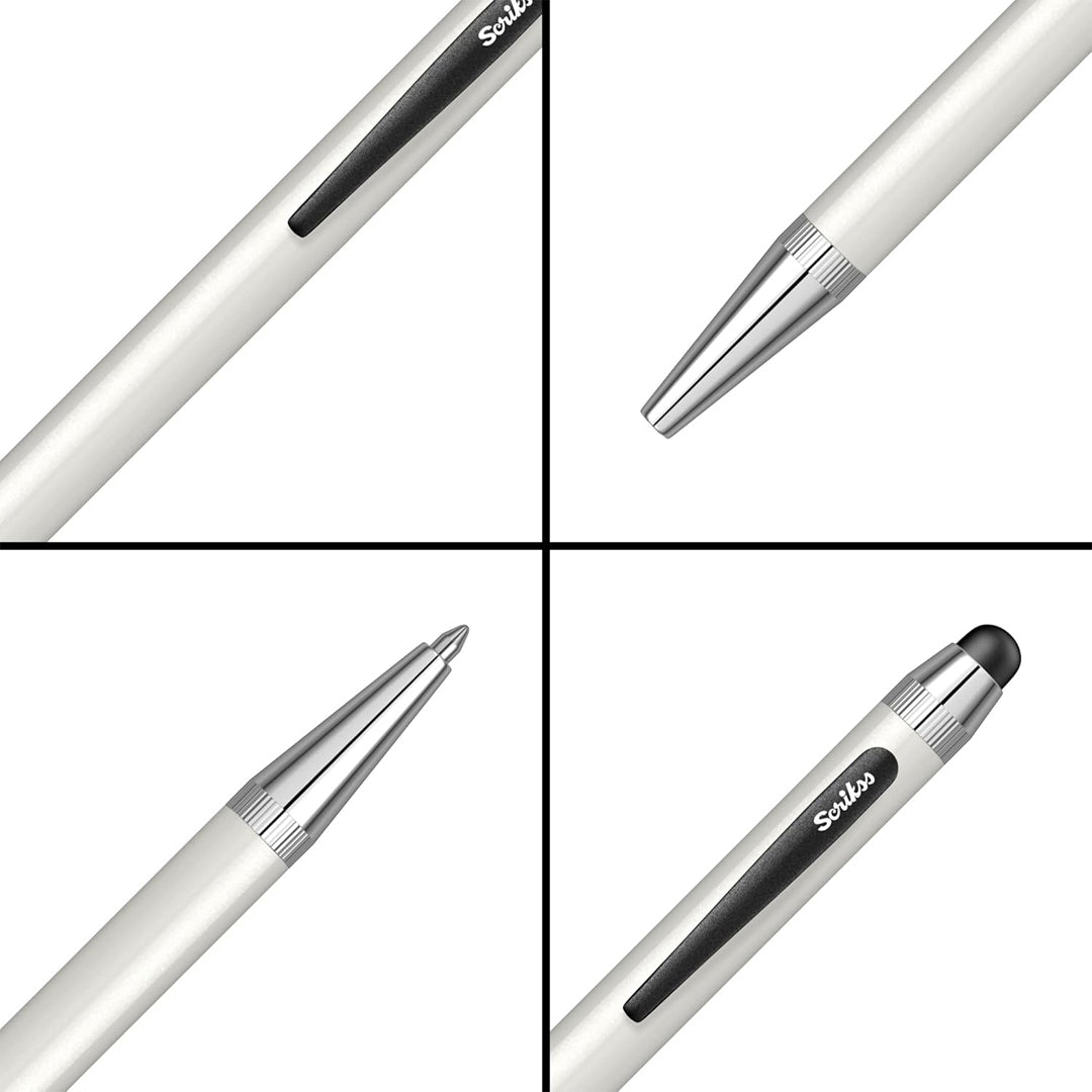 Scrikss Smart Pen 699 White Ball Pen - SCOOBOO - 80716 - TGM - Ball Pen