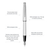 Scrikss Vintage 33 White Fountain Pen - SCOOBOO - 79475 - TGM - Fountain Pen