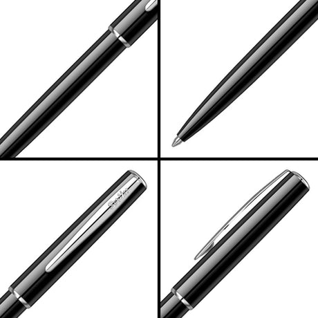 Scrikss Vintage 41 Black Ball Pen - SCOOBOO - 71929 - TGM - Roller Ball Pen