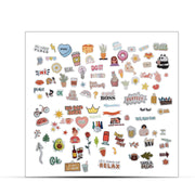 Papboo Fun-tastic Stickers - Set of 100