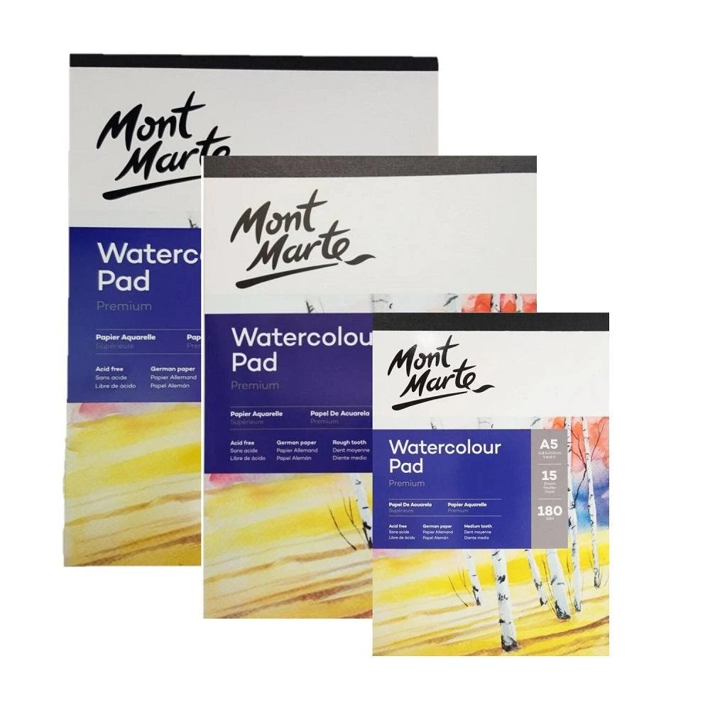 Mont Marte Watercolour German Paper Premium pad