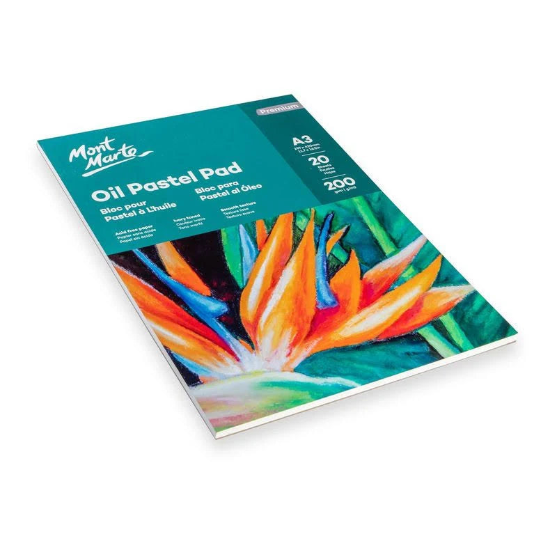 Mont Marte Oil Pastel pad Premium