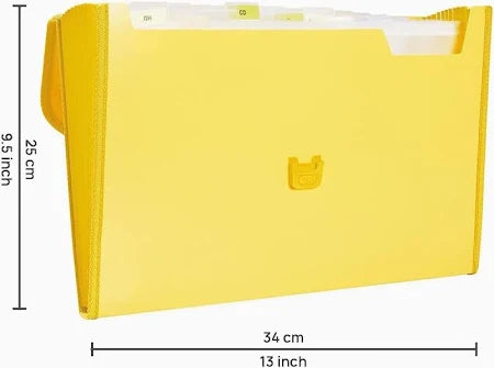Solo A4 Lock and Handle Expanding File