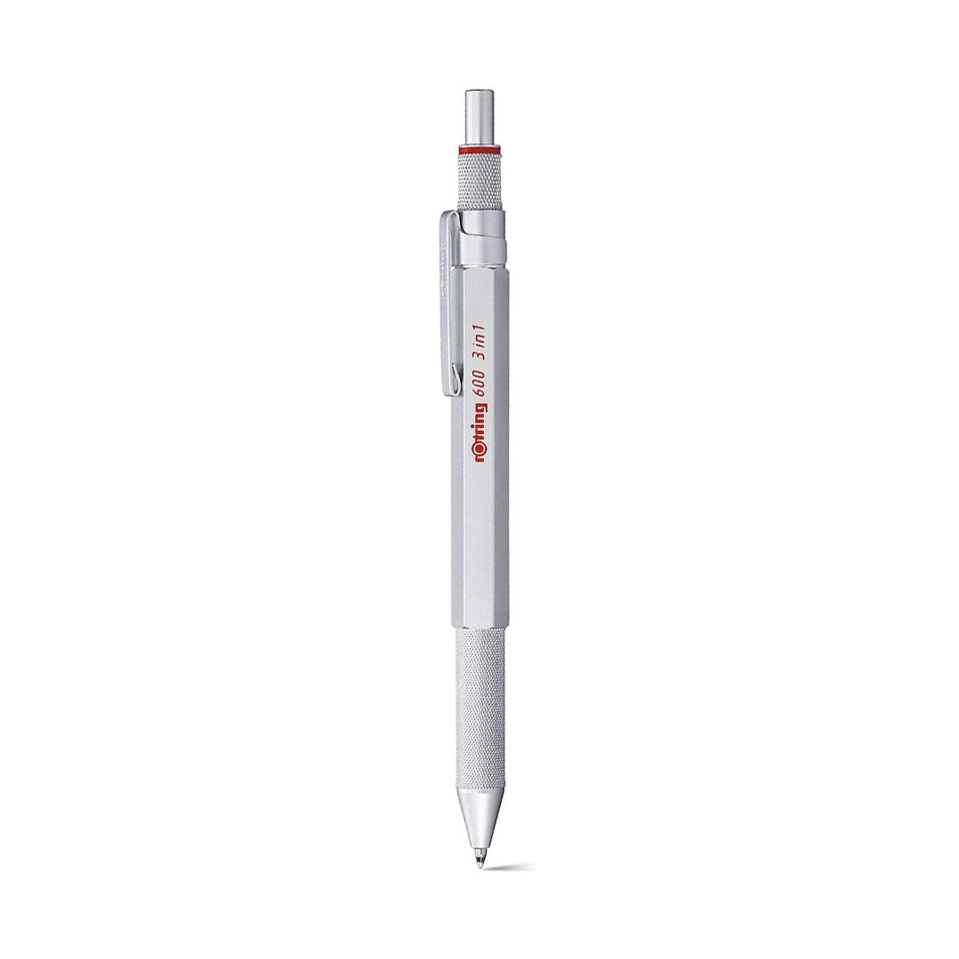 Rotring 600 3 in 1 Multicolor Pen & Mechanical Pencil