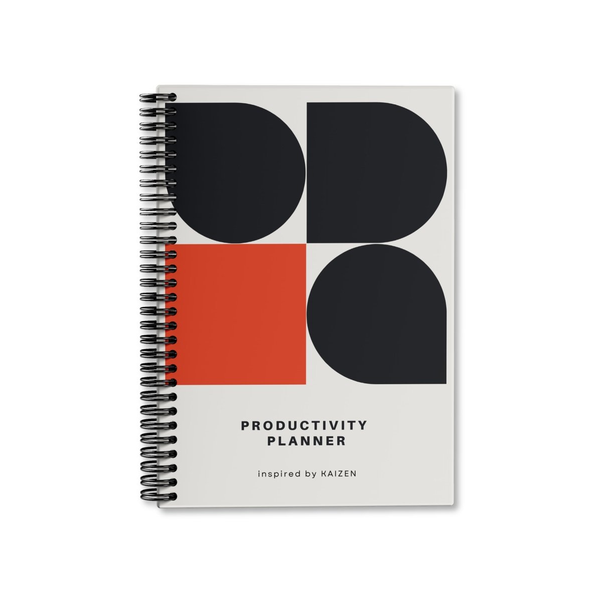 Simply Scribble Productivity Undated Daily Planner Inspired by Kaizen - SCOOBOO - SSDP - BO - Planners