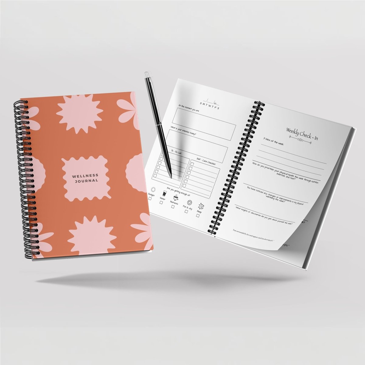 Simply Scribble Wellness Journal - SCOOBOO - SSWJ - OB - Journals