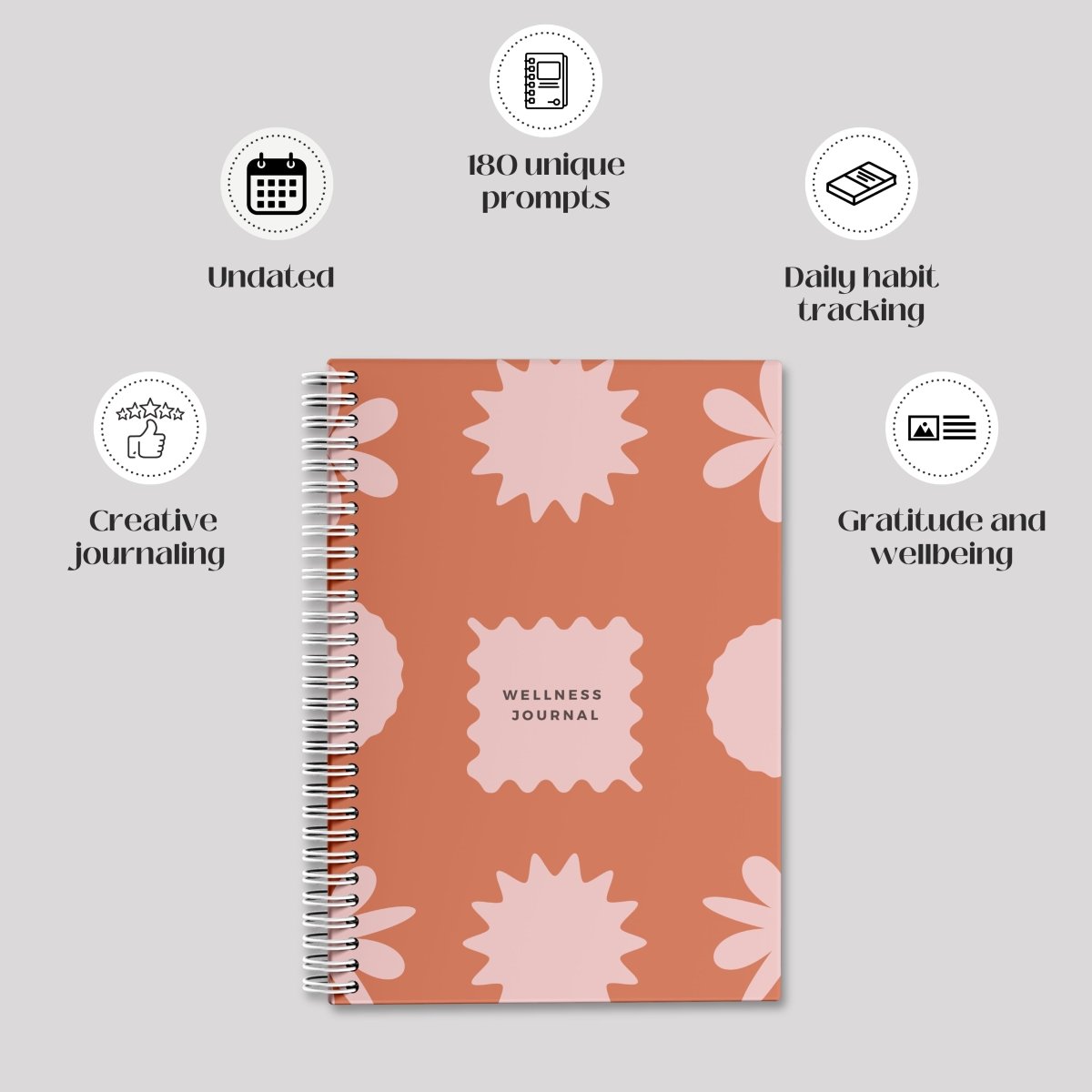 Simply Scribble Wellness Journal - SCOOBOO - SSWJ - OB - Journals