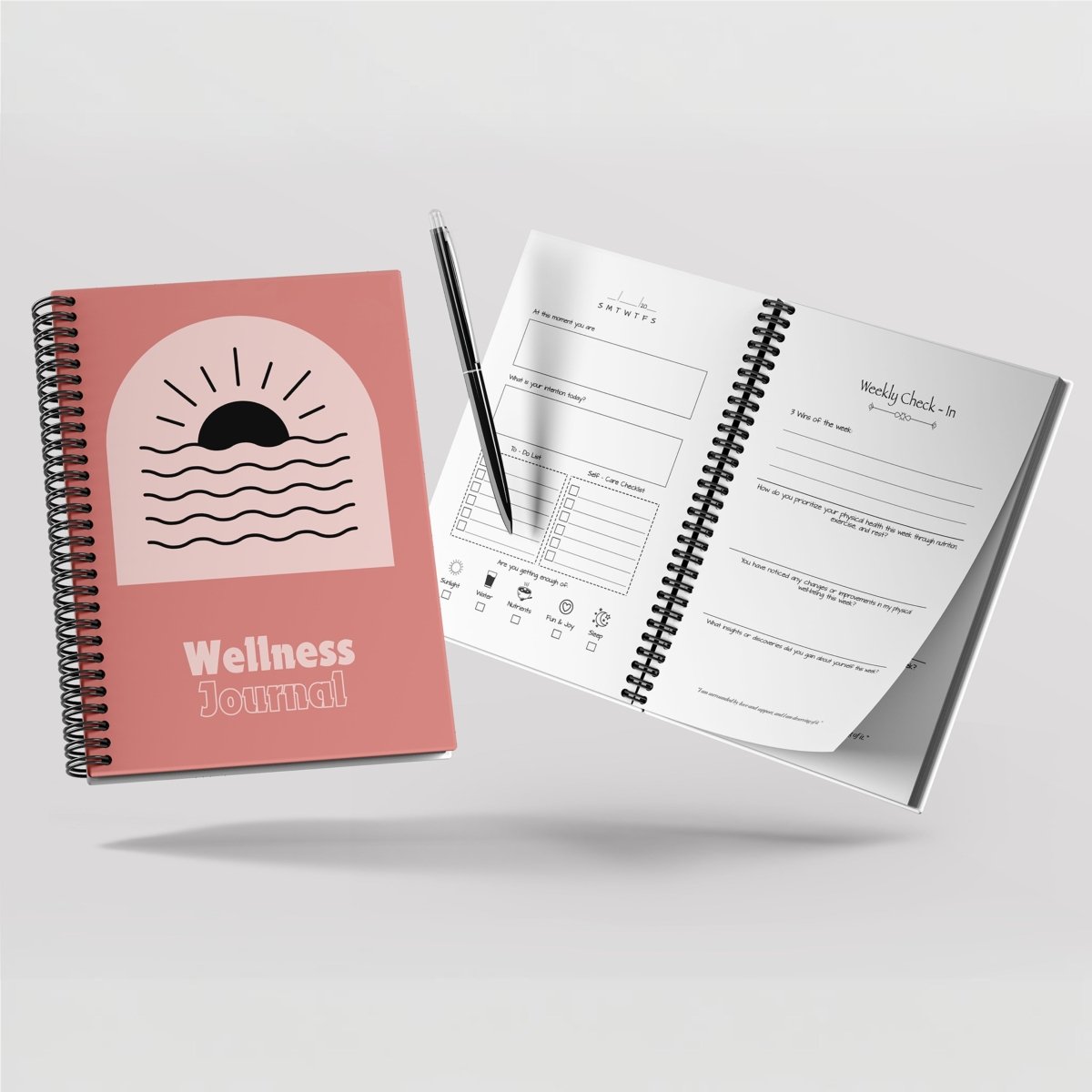 Simply Scribble Wellness Journal - SCOOBOO - SSWJ - PS - Journals