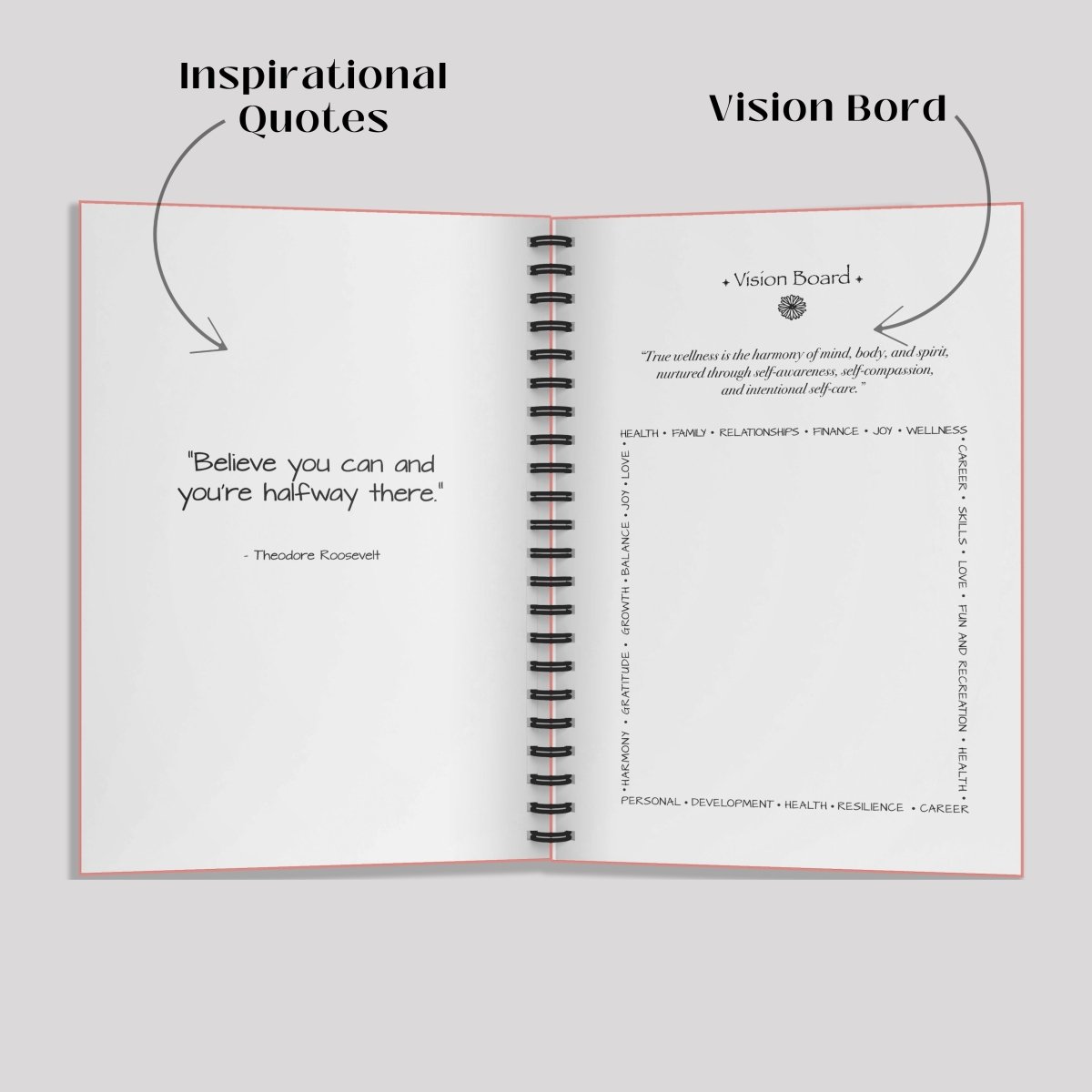 Simply Scribble Wellness Journal - SCOOBOO - SSWJ - PS - Journals