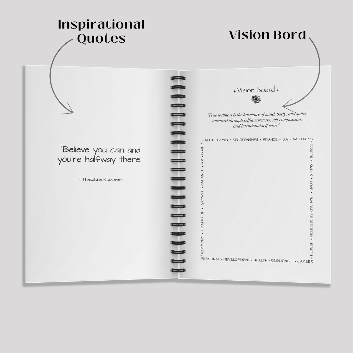 Simply Scribble Wellness Journal - SCOOBOO - SSWJ - WG - Journals