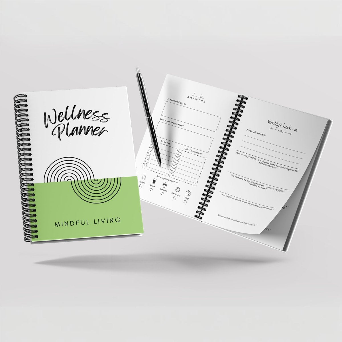 Simply Scribble Wellness Journal - SCOOBOO - SSWJ - WG - Journals