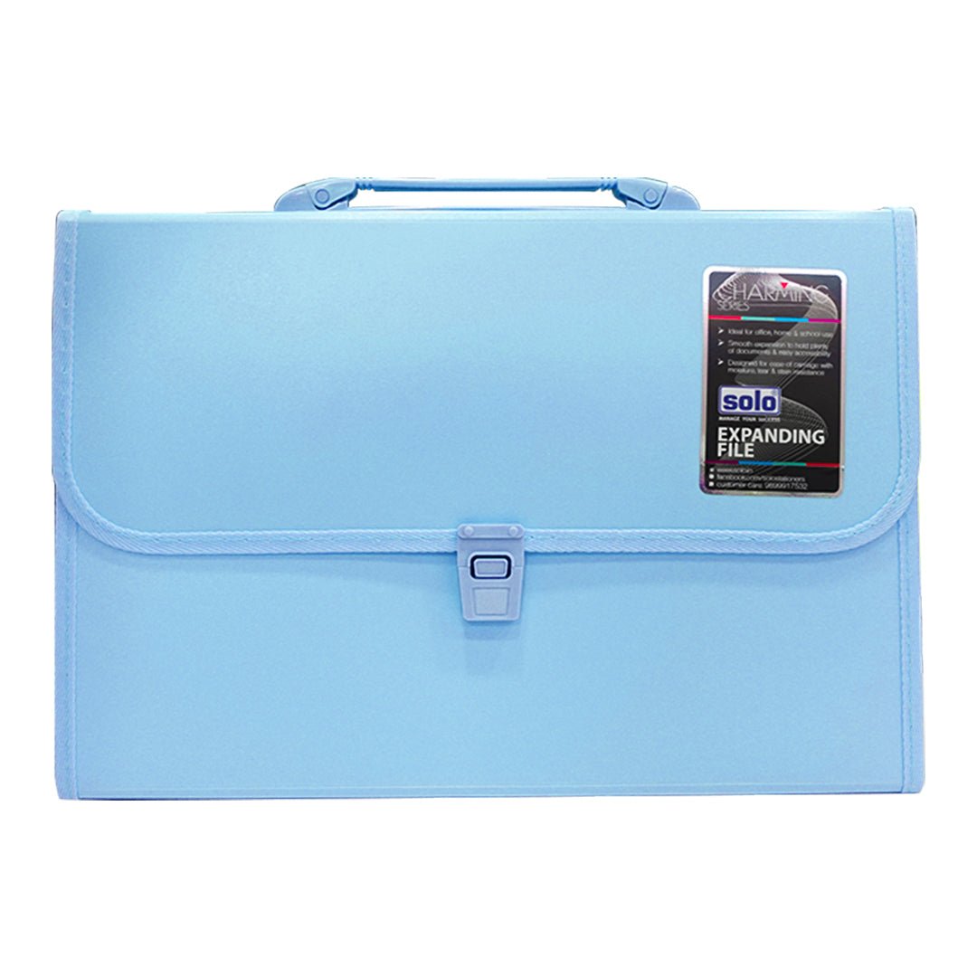 Solo Expanding File - Lock and Handle - SCOOBOO - Solo