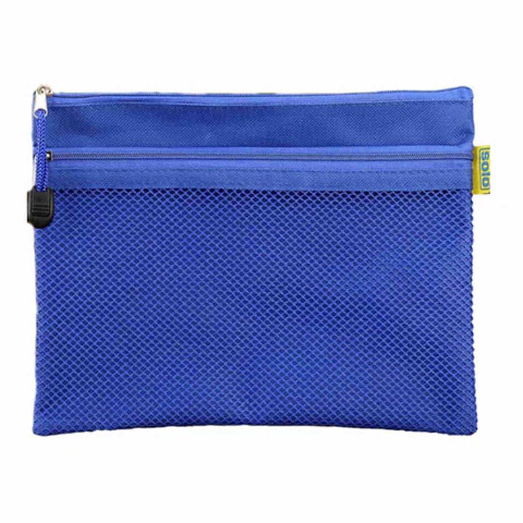 Solo Multi - Function Bag with Two Pockets A4 - SCOOBOO - MFA42 - Pencil Cases & Pouches