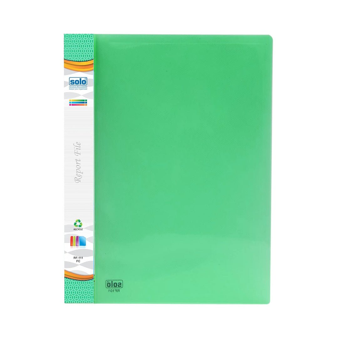 Solo Report File A4 - RF101 Pack of 2 - SCOOBOO - RF101 - Folders & Fillings