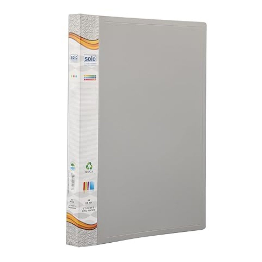 Solo Students Ring Binder - A4 Pack of 2 - SCOOBOO - RB 406 - Folders & Fillings