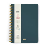 Solo Velvet Finish Notebook (Unruled) - A5 - SCOOBOO - NA504 - Plain