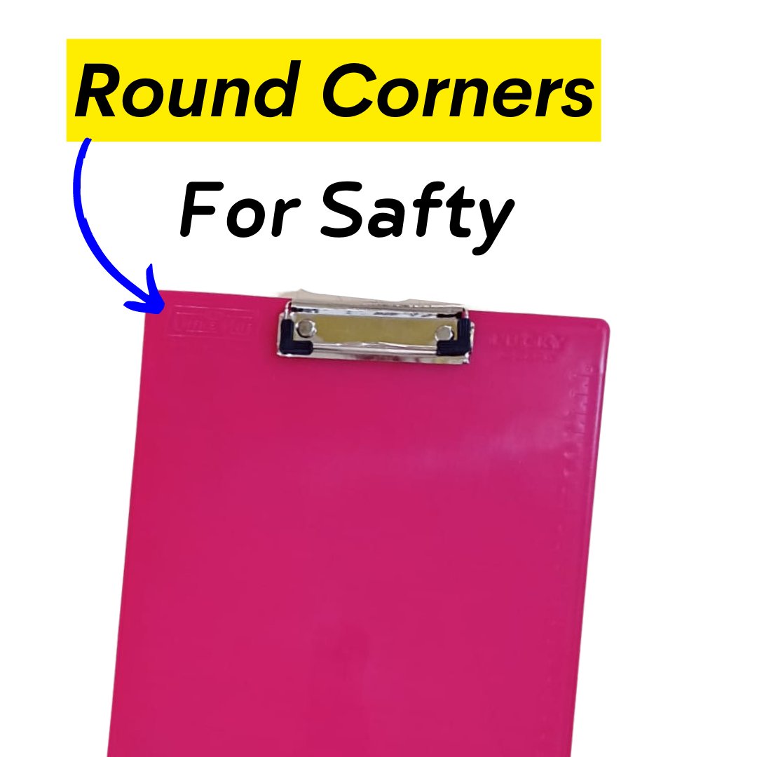 Soni Officemate Clipboards Examination Writing Pad - SCOOBOO - Fluorescent - Exam Board