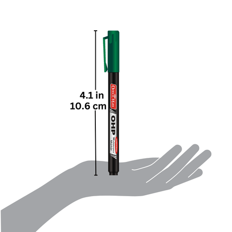 Soni Officemate Fine Tip CD/DVD Markers Pen - Pack of 4 (Mix Color) - SCOOBOO - Permanent Markers