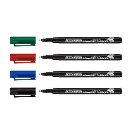 Soni Officemate Fine Tip Laundry Markers Pen - Sets (Mix Color) - SCOOBOO - Fabric Markers