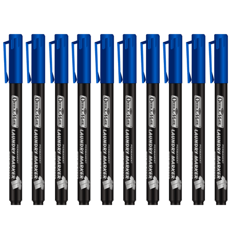 Soni Officemate Fine Tip Laundry Markers Pen - Sets (Mix Color) - SCOOBOO - Fabric Markers