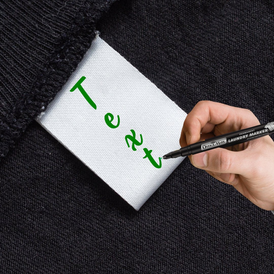 Soni Officemate Fine Tip Laundry Markers Pen - Sets (Mix Color) - SCOOBOO - Fabric Markers