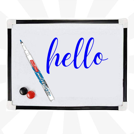 Soni Officemate Fine Tip Whiteboard Marker - Pack of 10 - SCOOBOO - White-Board Marker