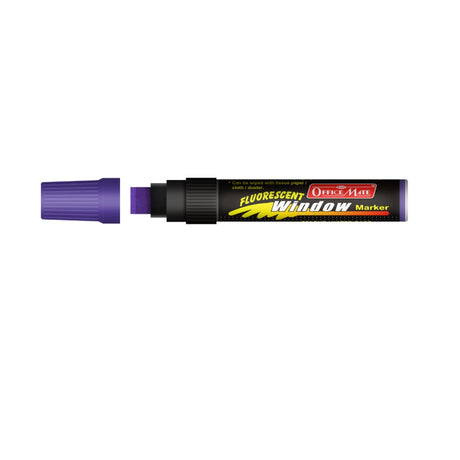 Soni Officemate Fluorescent Window Marker - SCOOBOO - Glass Paints & Markers