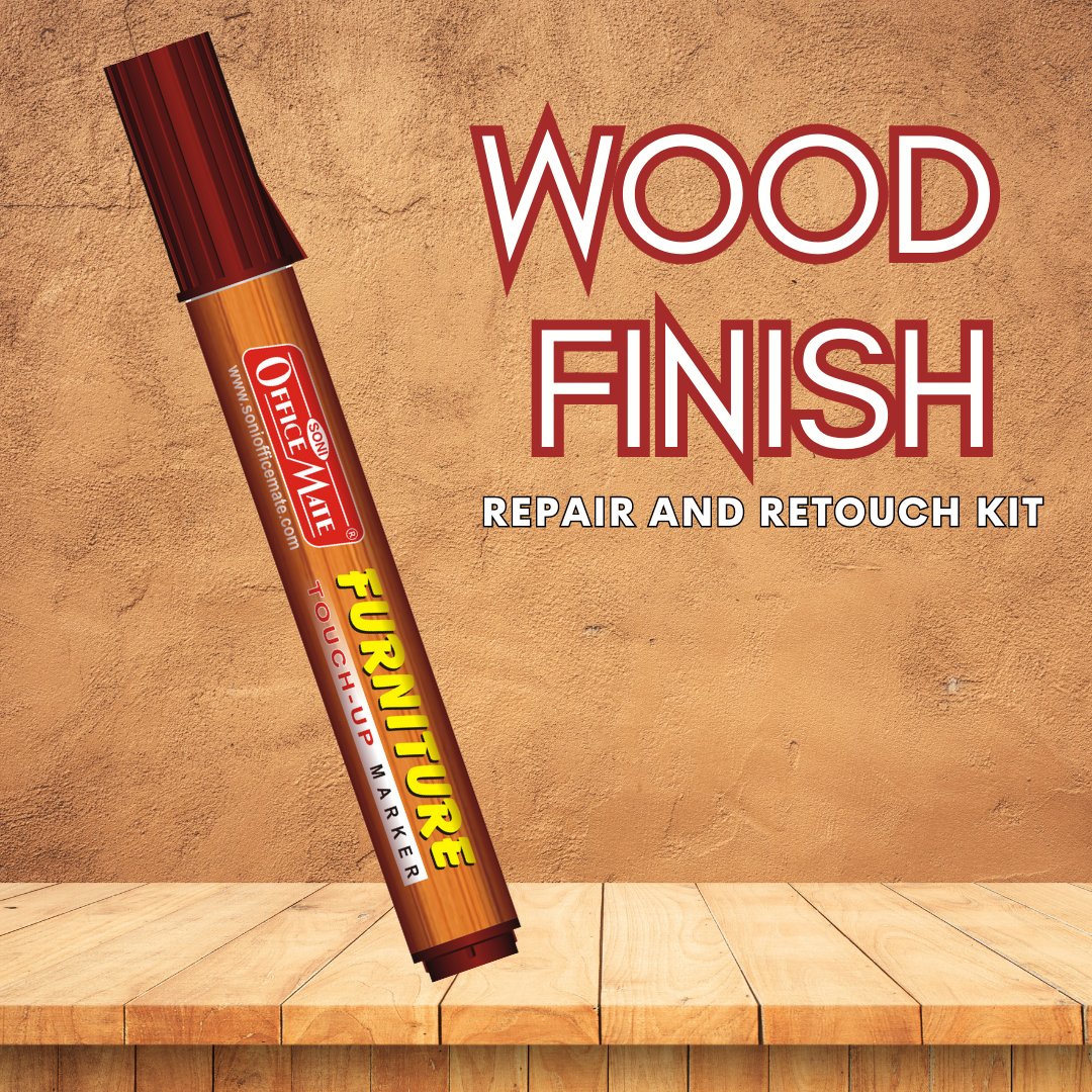 Soni Officemate Furniture Touchup Bold Marker Set - SCOOBOO - SCOOBOO