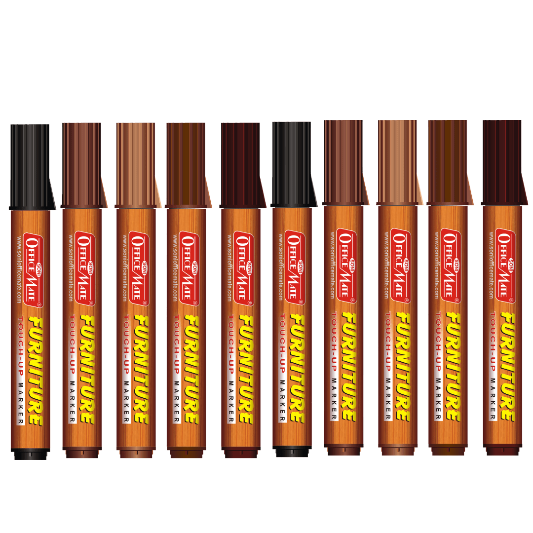 Soni Officemate Furniture Touchup Bold Marker Set - SCOOBOO - SCOOBOO